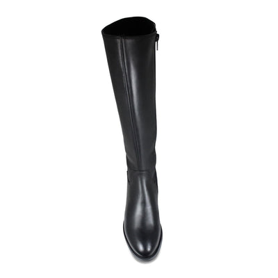 Boots Zara: Black Leather Sole Bliss USA