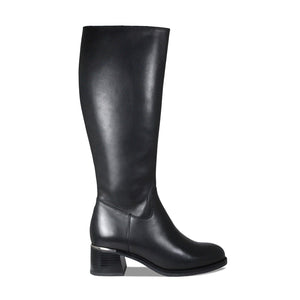 Boots Zara: Black Leather Sole Bliss USA