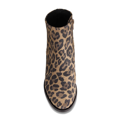 Boots Zen: Luxe Leopard Suede Sole Bliss USA