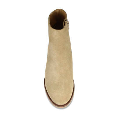 Boots Zen: Sand Suede Sole Bliss USA