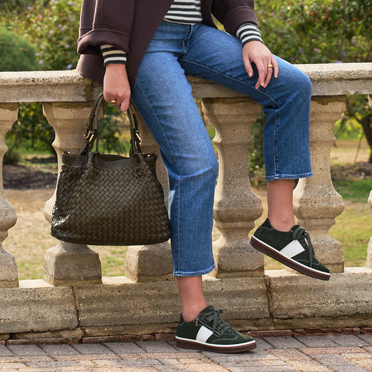 Metro: Forest Green Suede