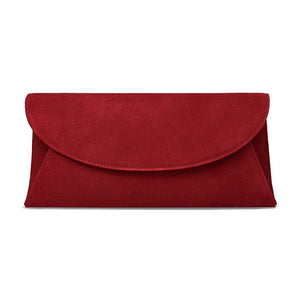 Bags Jenna: Cherry Red Suede Sole Bliss USA