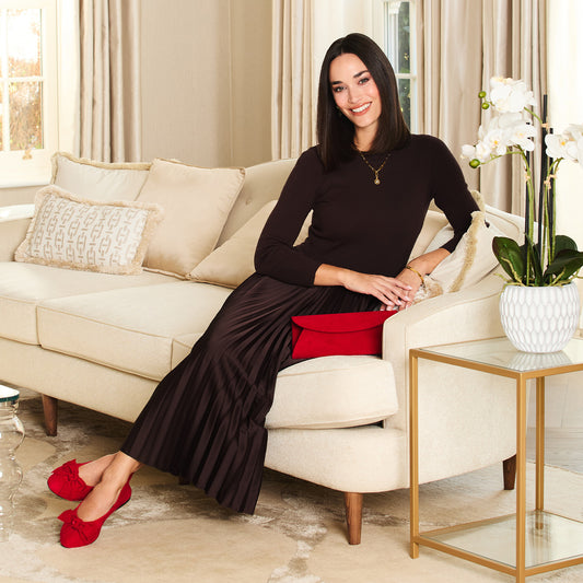 Lola: Red Suede