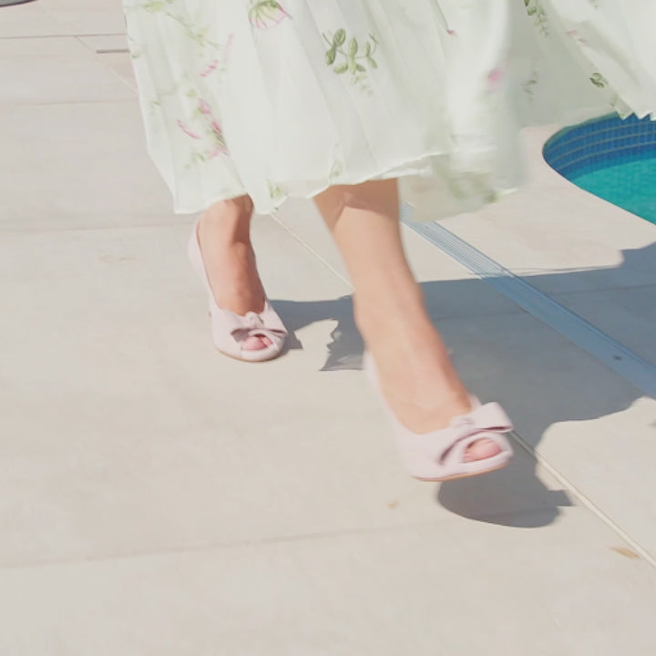 Shelby: Blush Suede