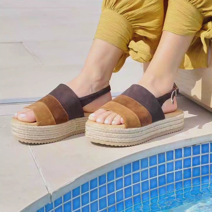 Bertie: Tan Suede Multi