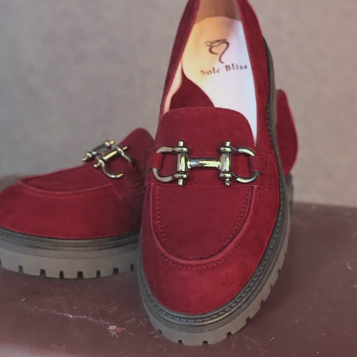 Tower: Cherry Suede