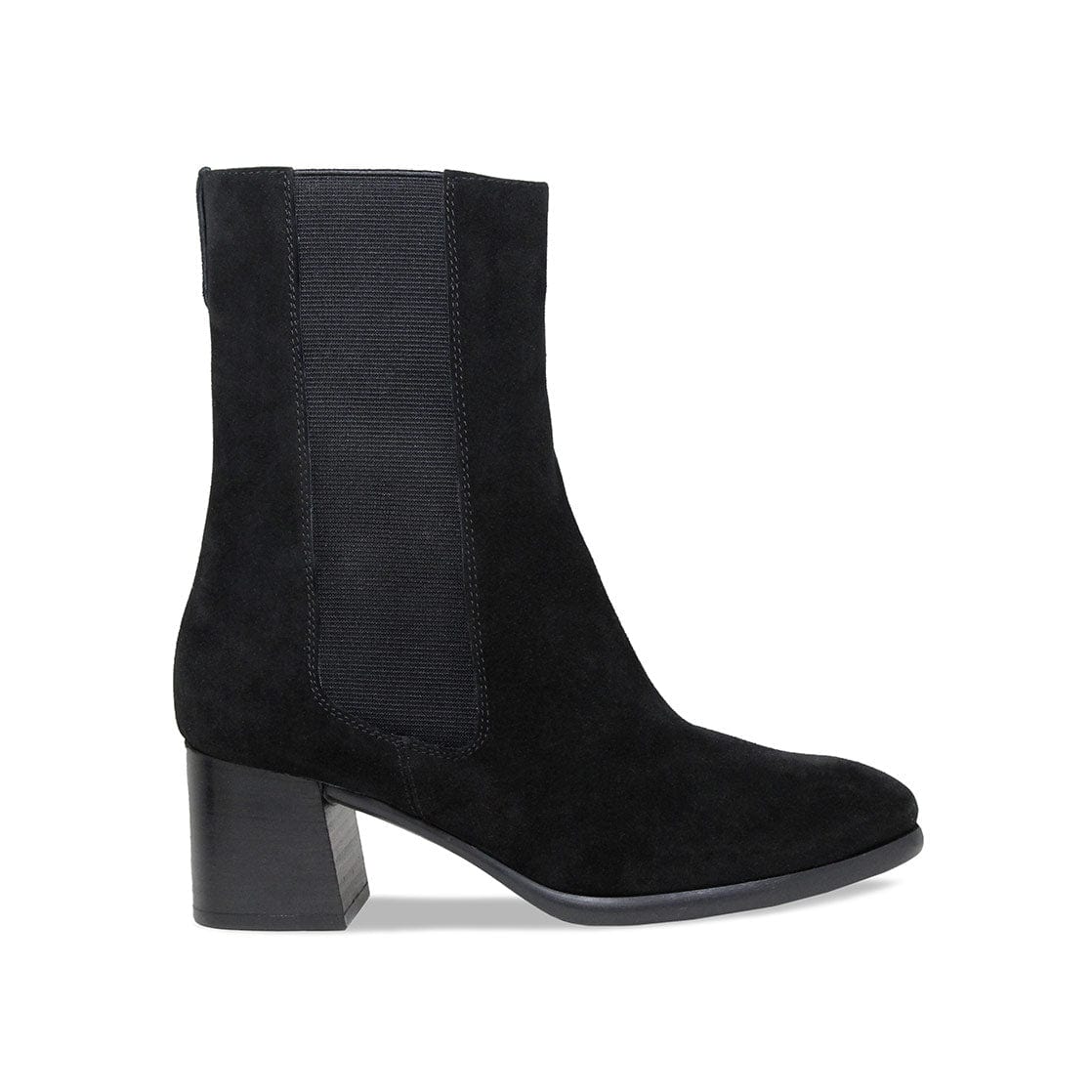 Fern: Black Suede Boots Sole Bliss