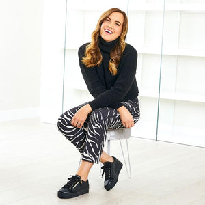 Sprint: Black Velvet - Velvet Sneakers for Bunions | Sole