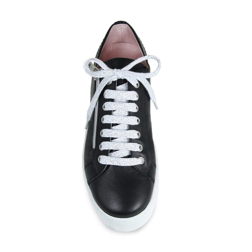 Hero: Black Leather Shoes Sole Bliss