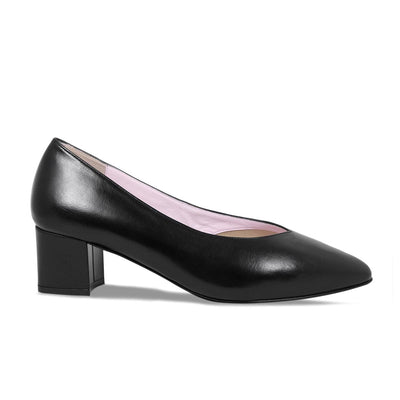 Smooth And Sleek Block Heels | Windsor | Heels, Black dress with heels, Black  heels prom