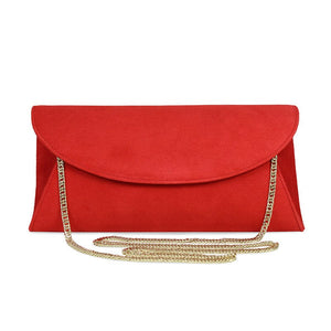 Red clutch online bag