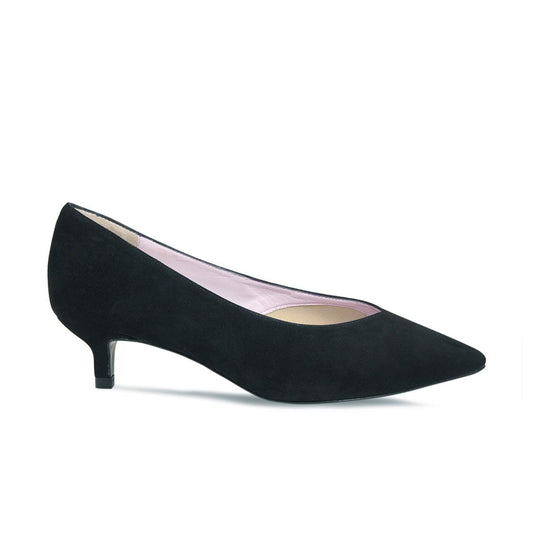 Kitty: Black Suede Shoes Sole Bliss
