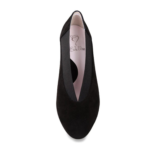 Mercy: Black Suede Shoes Sole Bliss