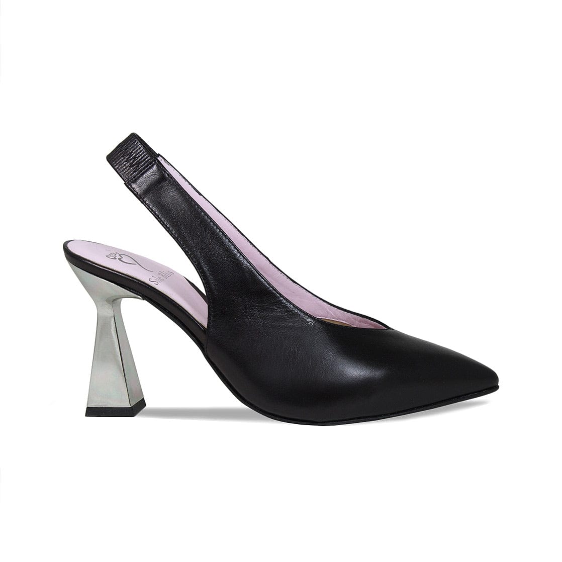 Buy Black Forever Comfort® Bow Point Toe Slingback Heel Shoes from the Next  UK online shop