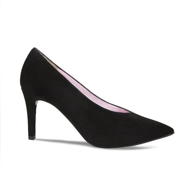 Black Sexy Sandals Suede Peep Toe Platform Ankle Strap High Heel Sandals  For Women - Milanoo.com