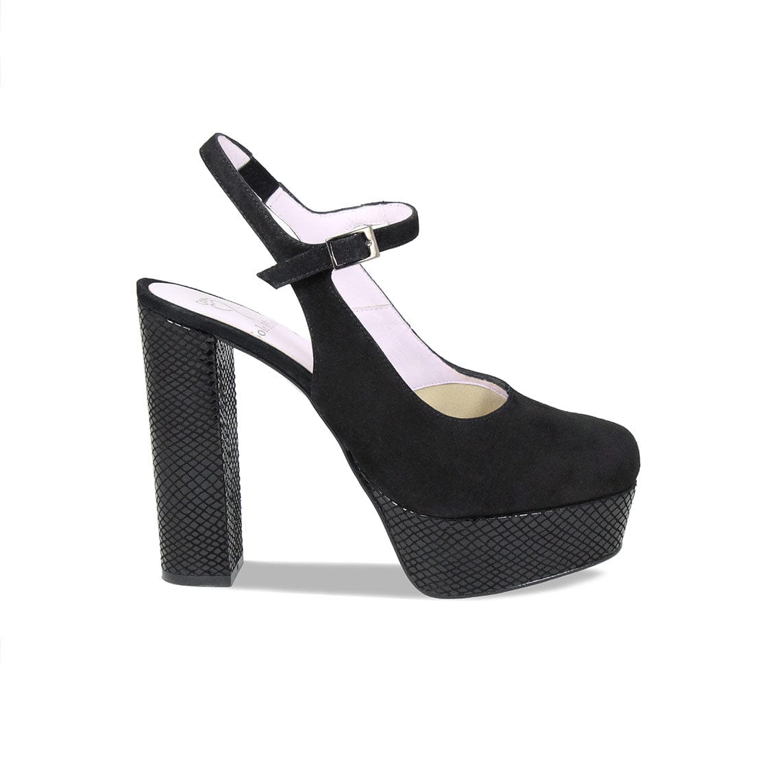 Black Mat Giaro 16cm high heeled Destroyer platform pumps - Giaro High Heels  | Official store - All Vegan High Heels