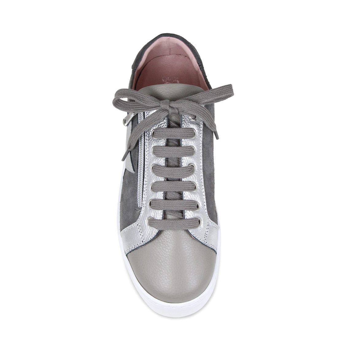 Star: Gray & Silver Leather
