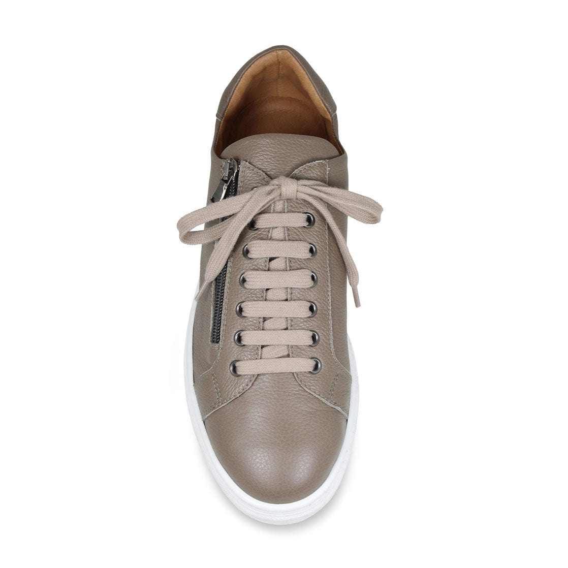 MEN'S Stride: Taupe Leather